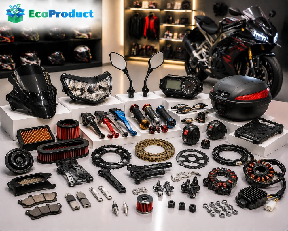 قطع غيار وإكسسوارات الدراجات النارية الأخرى