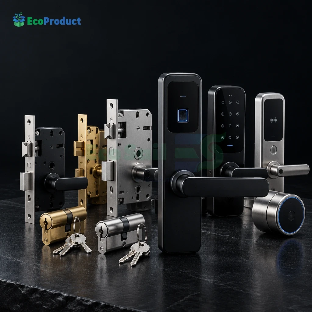 Smart and Traditional Door Locks
