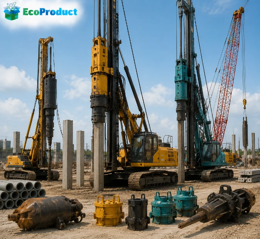 معدات دق الركائز